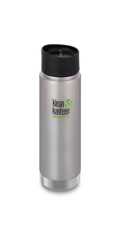 Buy Klean Kanteen Insulated Wide Bottle with Cafe Cap 2.0 Brushed