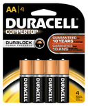 Piles Duracell Coppertop AA
