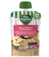 Baby Gourmet Vanilla Banana Berry Risotto Organic Baby Food 