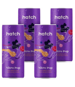 Hatch Sparkling Cold Brew Coffee Nitro Pop Bundle