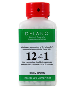 Delano Biochemic Tissue Salts 12-In-1