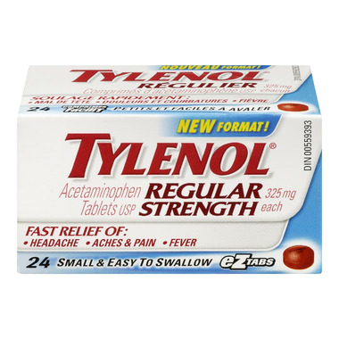 Tylenol Regular Strength eZ Tabs Tylenol Regular Strength eZ Tabs