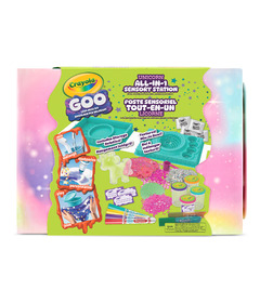 Crayola Unicorn Goo All in 1 Sensory Station