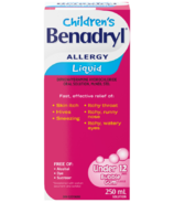 Liquide Benadryl Allergies pour enfants 