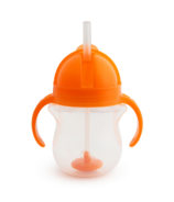 Munchkin Any Angle Weighted Straw Trainer Cup Orange