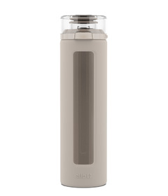 Ello Clara Glass Water Bottle Sandbar