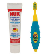 NUK Toddler Toothbrush & Cleanser Set