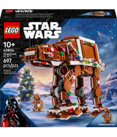 LEGO Star Wars Gingerbread AT-AT Walker Christmas Craft Building Set