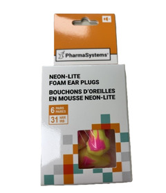 U Hear Ear Plugs Foam Neon-Lite