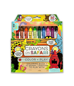 Bright Stripes Crayons on Safari