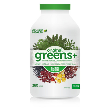 Buy Genuine Health Greens+ Capsules at Well.ca | Free Shipping $35+ in ...