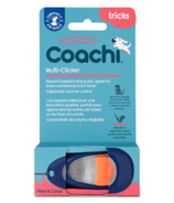 Company of Animals Coachi Multi-Clicker Navy Coral Button