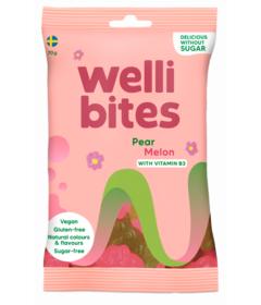 Wellibites Sugar Free Gummies Pear & Melon