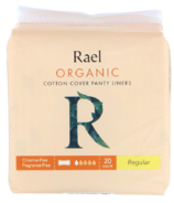 Rael Organic Cotton Cover Panty Liners Regular