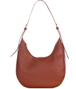 ela Hobo Bag Walnut Pebble