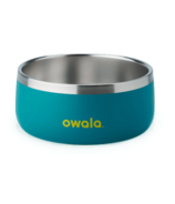 Owala Pet Bowl Turquoise en acier inoxydable & Caicos