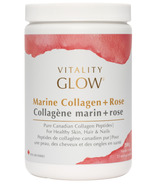  Vitality GLOW Peptides de collagène marin avec rose 