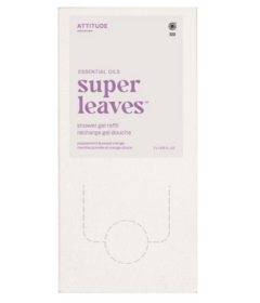 ATTITUDE Shower Gel Peppermint & Sweet Orange Refill