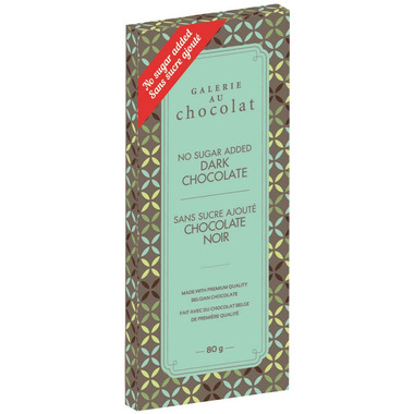 Galerie Au Chocolat Vegan Chocolate Bar Salted Caramel & Pecans 80g