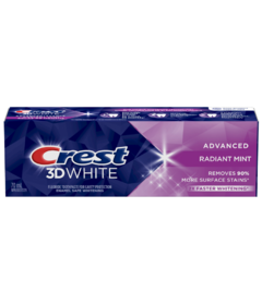 Crest 3D White Advanced Toothpaste Radiant Mint