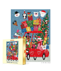 Werkshoppe Festive Fun Car Piece Puzzle