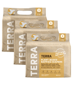 TERRA Plant Based Diapers Size 2 Bundle