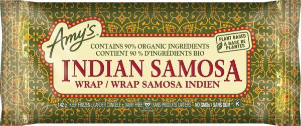 Amy's Kitchen Amy's Kitchen Wrap indien au samosa
