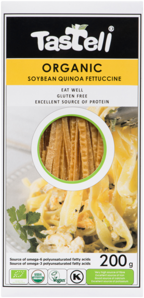Tastell Fettucine aux Soja et Quinoa Biologique 200 g