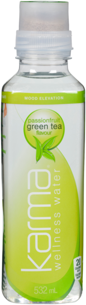 Karma Wellness Water Passionfruit Green Tea Flavour 532 ml