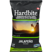 Hardbite Handcrafted-Style Chips Jalapeño 150 g