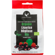 Happy Reindeer Organic Licorice Strawberry 142 g