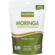 Rootalive poudre de feuilles de Moringa Bio 