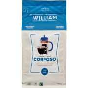 William Spartivento Café Beans Blend Corposo Dark Organic 650 g