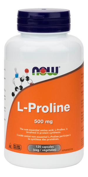 L-Proline 500Mg 120Vcaps