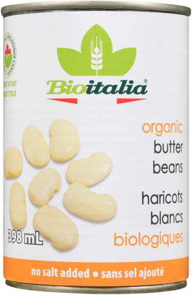 Bioitalia Haricots Blancs Biologiques 398 ml