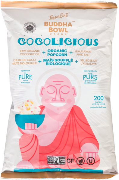 Buddha Bowl Foods Cocolicious Maïs Soufflé Biologique 142 g