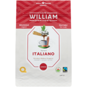 William Spartivento Café Ground Espresso Italiano Organic 340 g