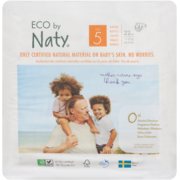 Naty Eco Diapers Size 5 11-25 kg 22 Pcs