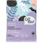 GoBio! Organic Licorice Vegan 75 g