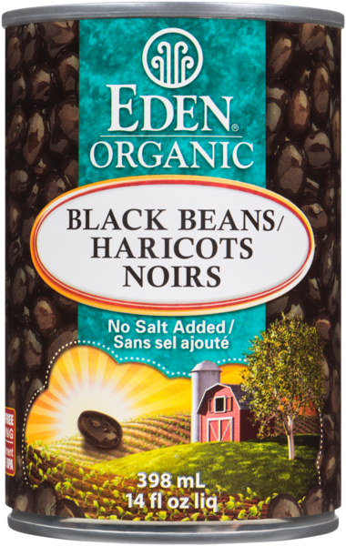 Eden Haricots Noirs 398 ml