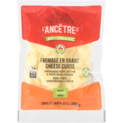L'Ancêtre Semi-Firm Unripened Cheese Curds Organic 28% M.F. 200 g