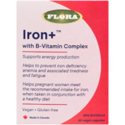 Iron + with Vitamin B complex 60 caps