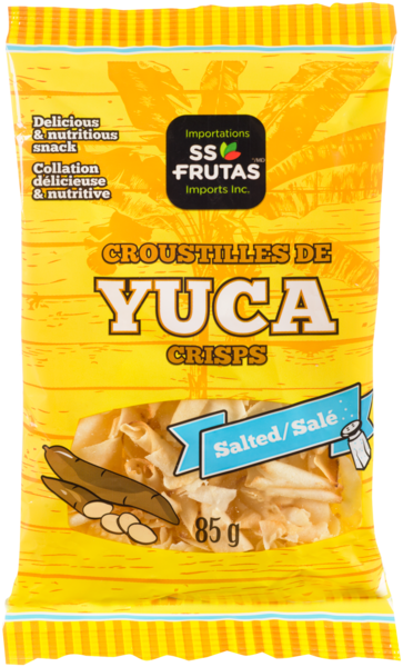 SS Frutas Croustilles de Yuca Salé 85 g