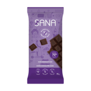 Sana Barre Chocolatée Noir Classique Bio