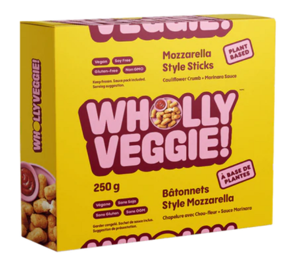 Wholly Veggie! Bâtonnets De Mozzarella.