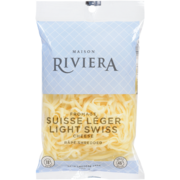 Maison Riviera Light Swiss Cheese Shredded 18 % M.F. 170 g