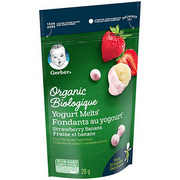 Organic Strawberry Banana Yogourt