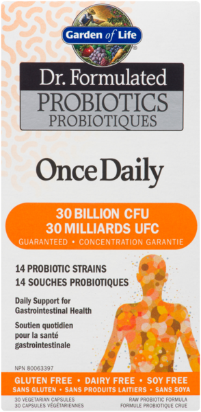 Dr. Formulated - Probiotiques Une par Jour - Caps végés