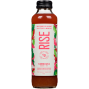 Rise Kombucha Sparkling Fermented Beverage Watermelon & Mint Organic 414 ml