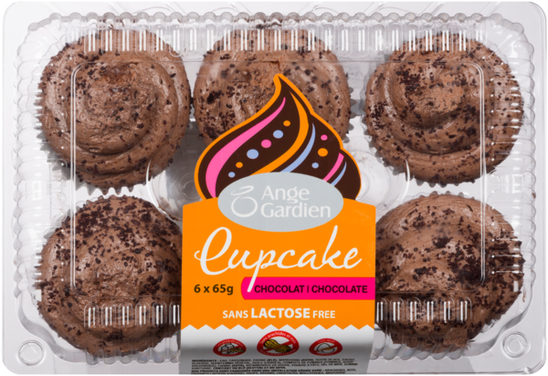 Ange Gardien Cupcake Chocolat 6 x 65 g